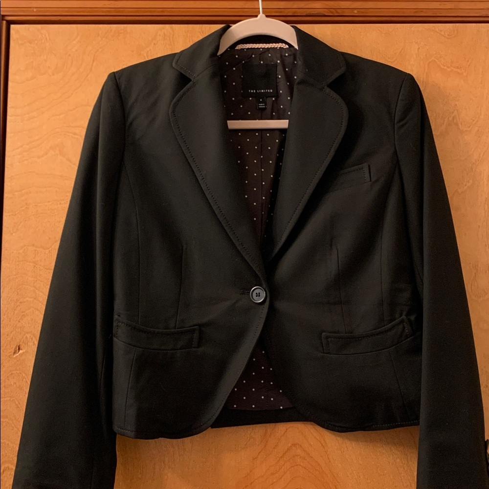 The Limited Classic Black Blazer